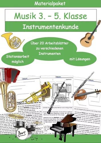 Materialpaket Instrumentenkunde: Die Instrumente erklärt ...