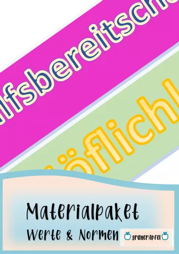 materialpaket werte und normen Werte Und Normen Unterrichtsmaterial
Materialpaket Werte und Normen – Unterrichtsmaterial im Fach Ethik