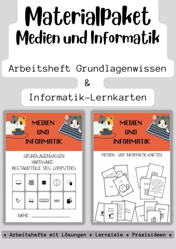 Materialpaket: Informatikkarten und Arbeitsheft Hardware ...