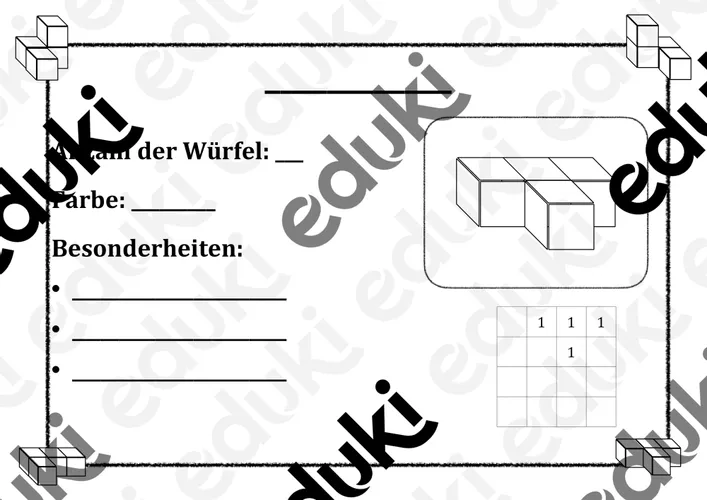 soma wuerfel steckbriefe wortspeicher Soma Würfel Arbeitsblätter Kostenlos
Soma Würfel Steckbriefe Wortspeicher – Unterrichtsmaterial im Fach