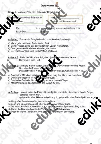bungen Zu Objekten Unterrichtsmaterial Im Fach Deutsch bungen-zu-objekten-unterrichtsmaterial-im-fach-deutsch