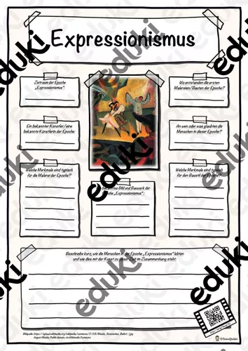 Steckbrief Kunstepoche Expressionismus Unterrichtsmaterial Im Fach Kunst steckbrief-kunstepoche-expressionismus-unterrichtsmaterial-im-fach-kunst