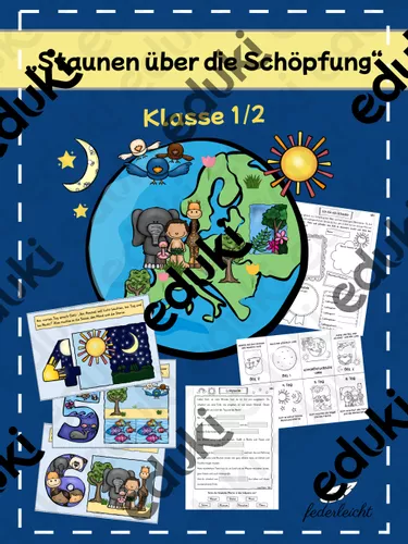staunen ueber schoepfung Schöpfung Unterrichtsmaterial
Staunen über Schöpfung – Unterrichtsmaterial im Fach Religion