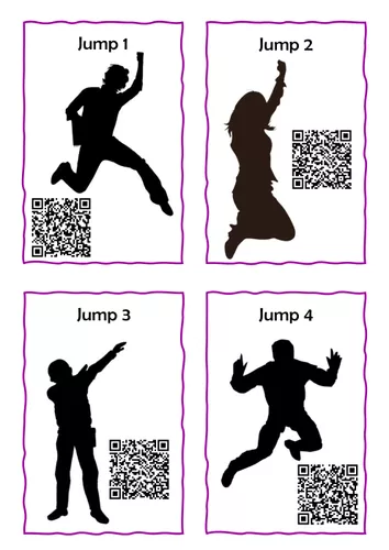 Jumpstyle Icon Jumpstyle Videos: QR-Codes für Jumpstyle Schritte – Unterrichtsmaterial ...