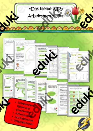 das kleine wir arbeitsmaterialien 1 Das Kleine Wir Arbeitsblätter
Das kleine Wir Arbeitsmaterialien – Unterrichtsmaterial im Fach