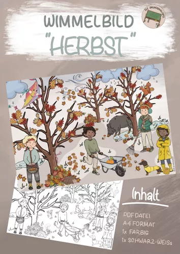 Wimmelbild Herbst Ausmalbild Herbst Suchbild Unterrichtsmaterial Im wimmelbild-herbst-ausmalbild-herbst-suchbild-unterrichtsmaterial-im