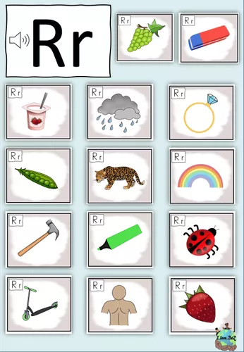 Buchstabe R - Audios für die Buchstabeneinführung - Schreiblehrgang ...