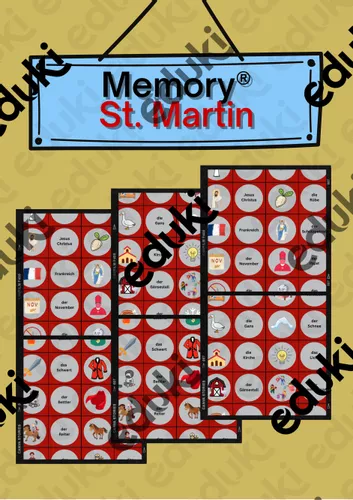 Memory® - St. Martin – Unterrichtsmaterial in den Fächern Deutsch ...