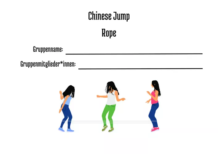 Chinese Rjump Rope Materialpaket Chinese Jump Rope – Unterrichtsmaterial im Fach Sport