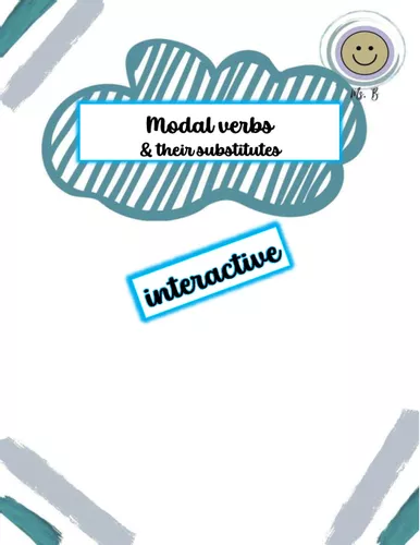 Interactive - Modal Verbs & Their Substitutes (Mixed Tenses) – Unterrichtsmaterial im Fach Englisch