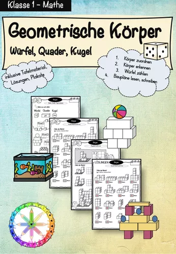 Würfel, Quader, Kugel - Geometrische Körper – Unterrichtsmaterial im ...
