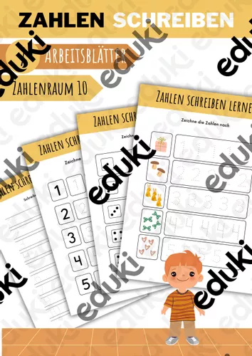 7 ubungsblatter zahlen schreiben lernen bis 10 Zahlen Übungsblätter
7 Übungsblätter Zahlen schreiben lernen bis 10 – Unterrichtsmaterial