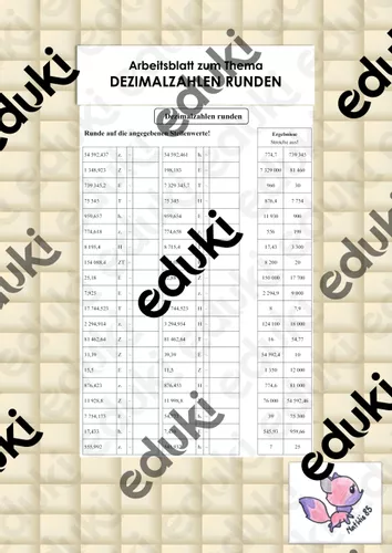 dezimalzahlen runden arbeitsblatt Dezimalzahlen Runden Arbeitsblatt
Dezimalzahlen runden Arbeitsblatt – Unterrichtsmaterial im Fach