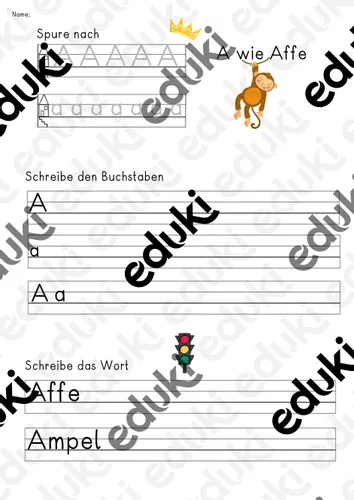 kostenloses arbeitsblatt erstes schreiben buchstabe a forderunterricht 1 klasse daz daf Arbeitsblatt A
Kostenloses Arbeitsblatt Erstes Schreiben Buchstabe A