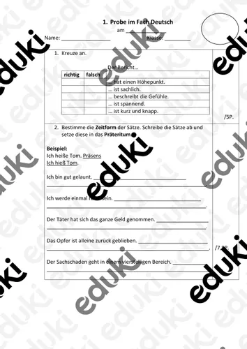 probearbeit einen bericht schreiben daz Bericht Schreiben Übungen Unterrichtsmaterial
Probearbeit einen Bericht schreiben DAZ – Unterrichtsmaterial in den