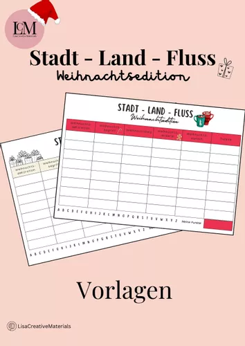 Stadt, Land, Fluss - Weihnachtsedition – Unterrichtsmaterial im Fach