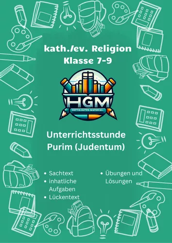 judentum purim arbeitsblatt mit sachtext luckentext und meditationsbildern Judentum Arbeitsblatt
Judentum Purim Arbeitsblatt mit Sachtext Lückentext und