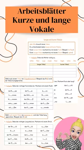 kurze und lange vokale arbeitsblatter Lange Und Kurze Vokale Grundschule Arbeitsblätter
Kurze und lange Vokale Arbeitsblätter – Unterrichtsmaterial im Fach