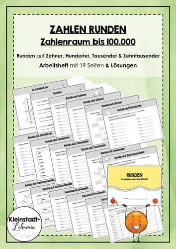 runden im zahlenraum bis arbeitsheft losungen Zahlenraum Bis 100000 Arbeitsblätter
Runden im Zahlenraum bis Arbeitsheft & Lösungen