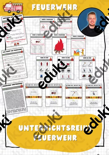 Feuerwehr Komplette Unterrichtsreihe Unterrichtsmaterial Im Fach Feuerwehr Komplette Unterrichtsreihe Unterrichtsmaterial Im Fach