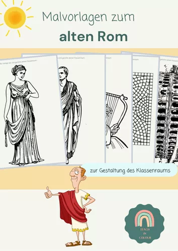Malvorlagen Römer – Unterrichtsmaterial im Fach Geschichte