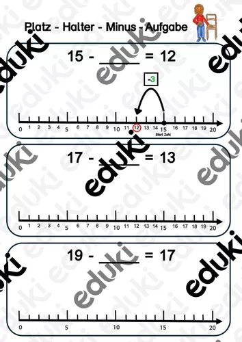 Minus Platzhalteraufgaben Am Rechenstrich Bis 20 Unterrichtsmaterial minus-platzhalteraufgaben-am-rechenstrich-bis-20-unterrichtsmaterial