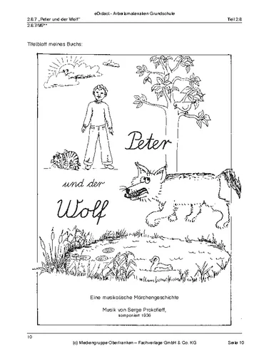 wir hoeren programmmusik peter und der wolf Programmmusik Unterrichtsmaterial
Wir hören Programmmusik Peter und der Wolf – Unterrichtsmaterial im