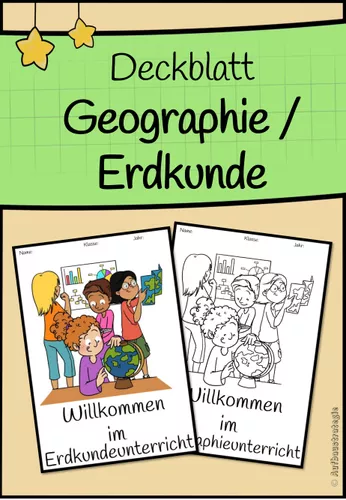 deckblatt erdkunde geographie Geographie Unterrichtsmaterial
Deckblatt Erdkunde Geographie – Unterrichtsmaterial im Fach Erdkunde