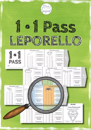 1x1 Pass Leporello Kleines Einmaleins FREEBIE Unterrichtsmaterial 1x1-pass-leporello-kleines-einmaleins-freebie-unterrichtsmaterial