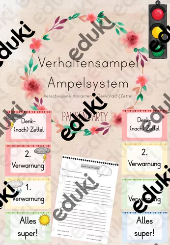 Ampelsystem Verhaltensampel Unterrichtsmaterial Im Fach ampelsystem-verhaltensampel-unterrichtsmaterial-im-fach