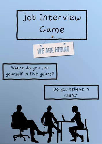 Interview Game Example Job Interview Game - English Speaking Activity – Unterrichtsmaterial im ...