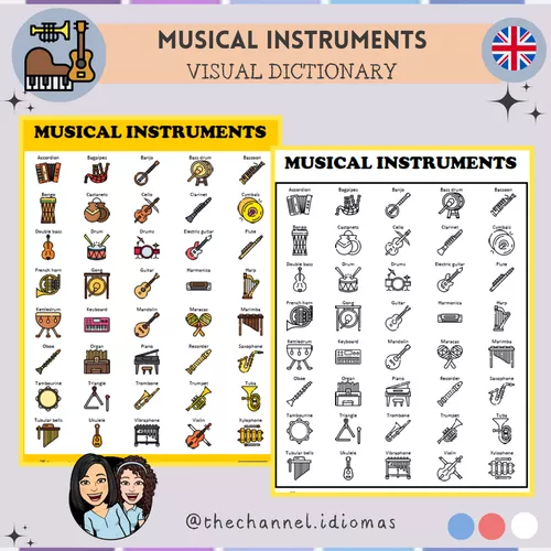 Musical Instruments - Visual Dictionary - material de la siguiente ...