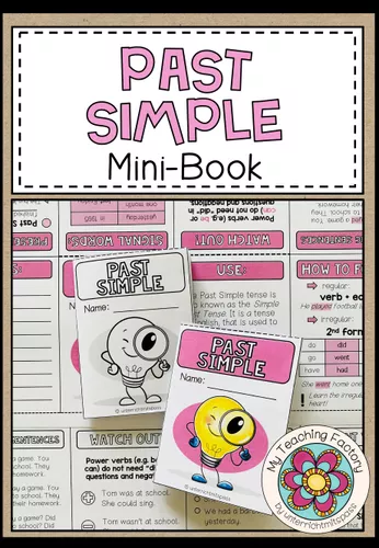 PAST SIMPLE - Mini-Book - material de la siguiente asignatura Inglés ...