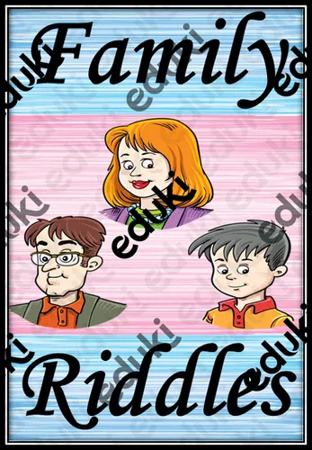 Family riddles Listen and guess ESL game - Ressource pédagogique pour ...