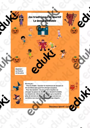 Jeu traditionnel et sportif La Queue du Diable - Ressource pédagogique ...