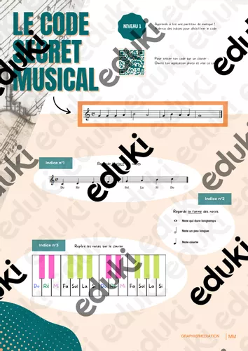 Code secret musical (1) - Ressource pédagogique pour ton cours de ...