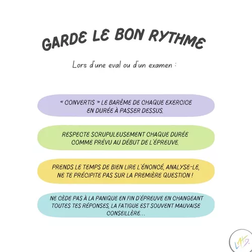 Gardons Rythme Garde le bon rythme - Ressource pédagogique pour ton cours de