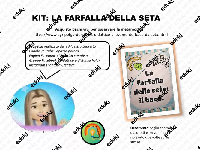 La farfalla della seta: il baco - Materiale didattico per la materia ...