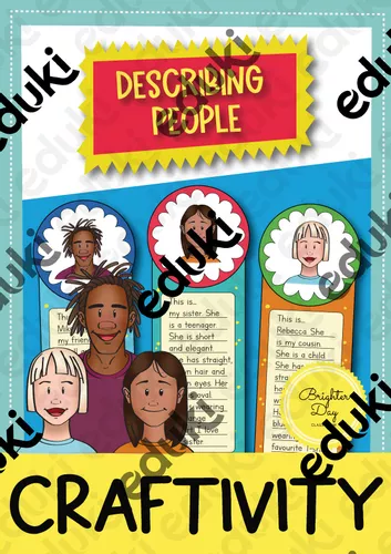 Describing people craftivity (inglese) - Materiale didattico per la ...