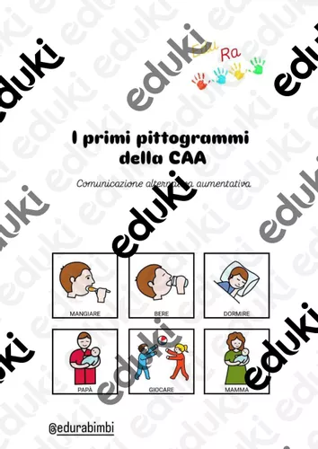 Pittogrammi Multilinga Scheda con i primi pittogrammi utilizzati con la CAA - Materiale ...