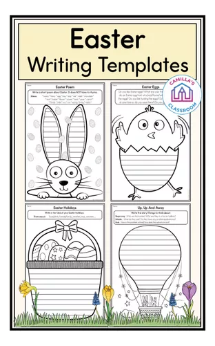 Easter - Writing Templates - Materiale didattico per la materia Inglese