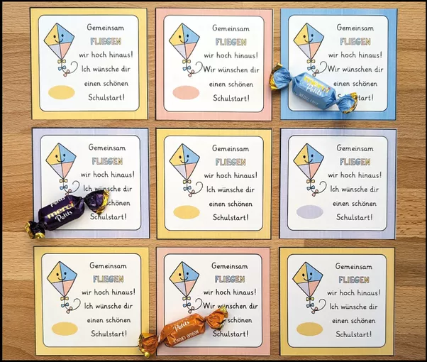 Bild in der Beschreibung des Unterrichtsmaterials Willkommensgruß / Willkommensgeschenk zum Schulstart von Brighter Day Classroom #1