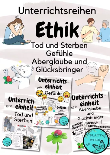 Bild in der Beschreibung des Unterrichtsmaterials Unterrichtsreihen im Fach Ethik: Freundschaft, Familie, Respekt von Blattwerk #2