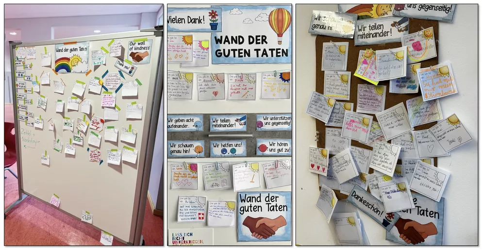 Bild in der Beschreibung des Unterrichtsmaterials Gute Taten Wand 🫱🏼🫲🏾 - Mutmacher soziales Lernen "Wand der guten Taten" von Doodleteacher #4