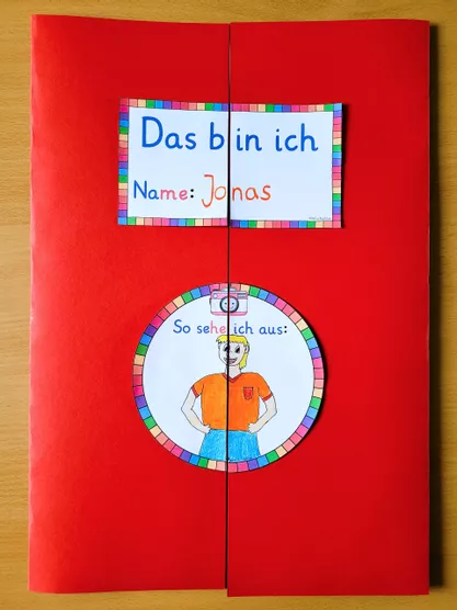 Bild in der Beschreibung des Unterrichtsmaterials Das bin ich Klasse 1-2 LAPBOOK Ethik Sachunterricht von Helles Köpfchen #2
