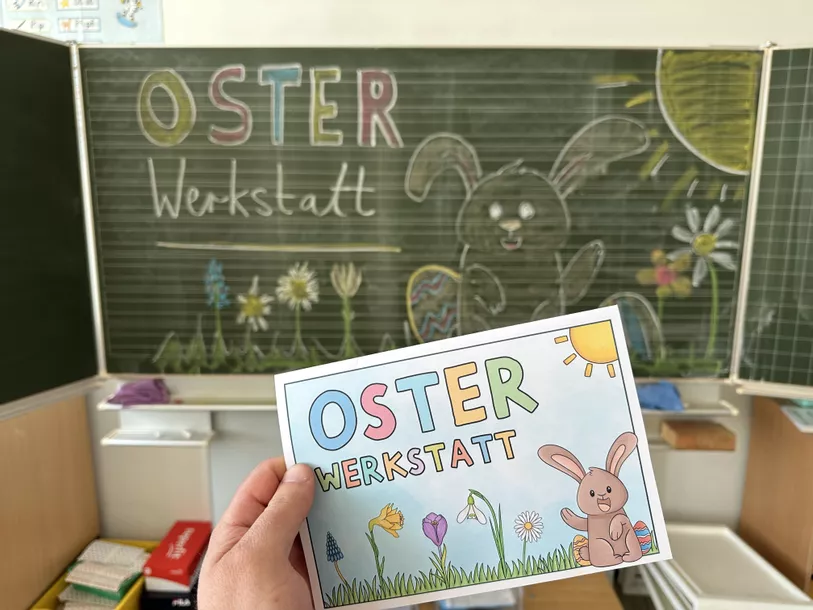 Bild in der Beschreibung des Unterrichtsmaterials Osterwerkstatt - KreativPAKET zur Osterzeit (Klasse 1-5) von Doodleteacher #1
