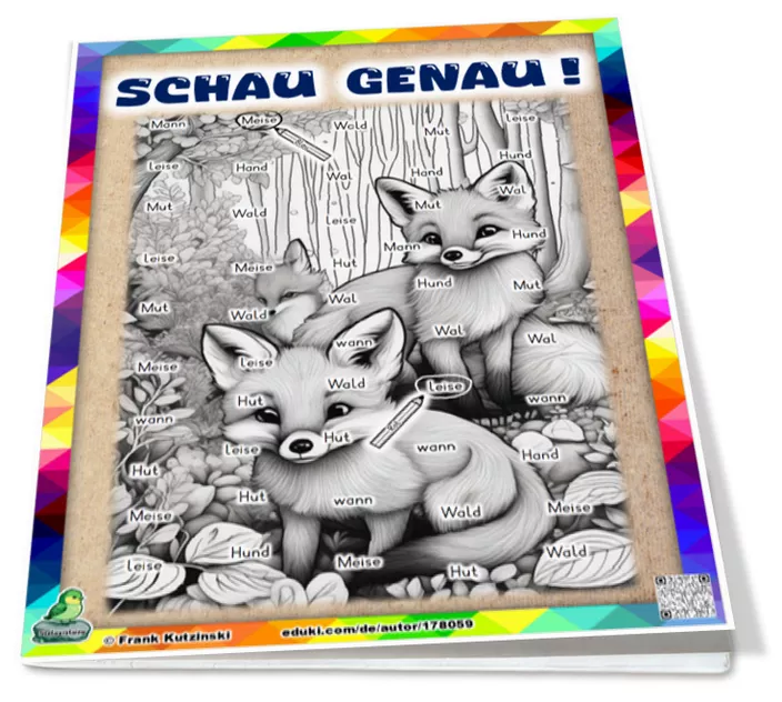 Bild in der Beschreibung des Unterrichtsmaterials Sonderpädagogisches Training der visuellen Lesefertigkeit (D-A-CH) von Stolpersteine #7