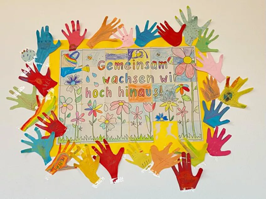 Bild in der Beschreibung des Unterrichtsmaterials Gemeinschaftsbild "Wir wachsen gemeinsam ..." - kooperatives Poster 🐝 Growth Mindset / Wachstumsdenken Steckbrief Türdeko von Doodleteacher #3