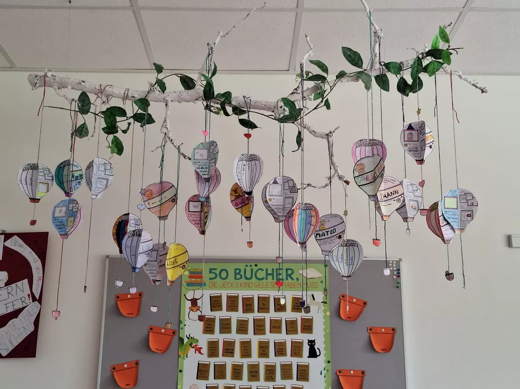 Bild in der Beschreibung des Unterrichtsmaterials Meine Stärken - Heißluftballon Bastelvorlage + 200 Stärken / Anti Mobbing von Doodleteacher #4