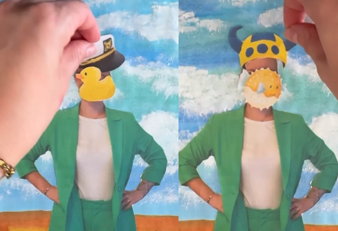 Bild in der Beschreibung des Unterrichtsmaterials Kunstprojekt nach René Magritte / Bildcollage Kunst von Schule2go #1